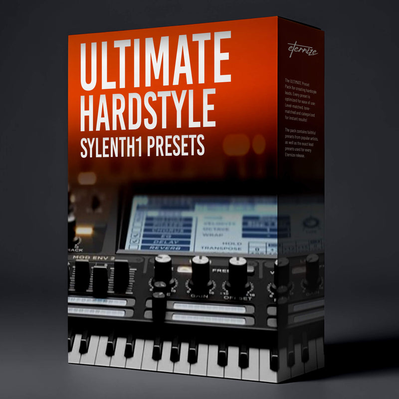 Eternize Ultimate Hardstyle Leads Presets product box